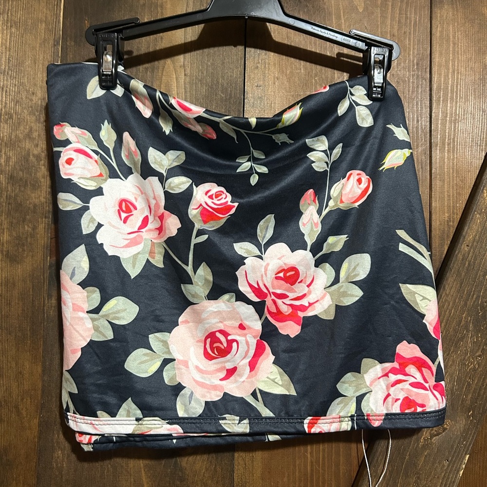 Beautiful Floral Swaddle Receiving Blanket, smoke free home